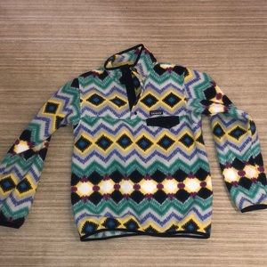 Patterned Patagonia Fleece